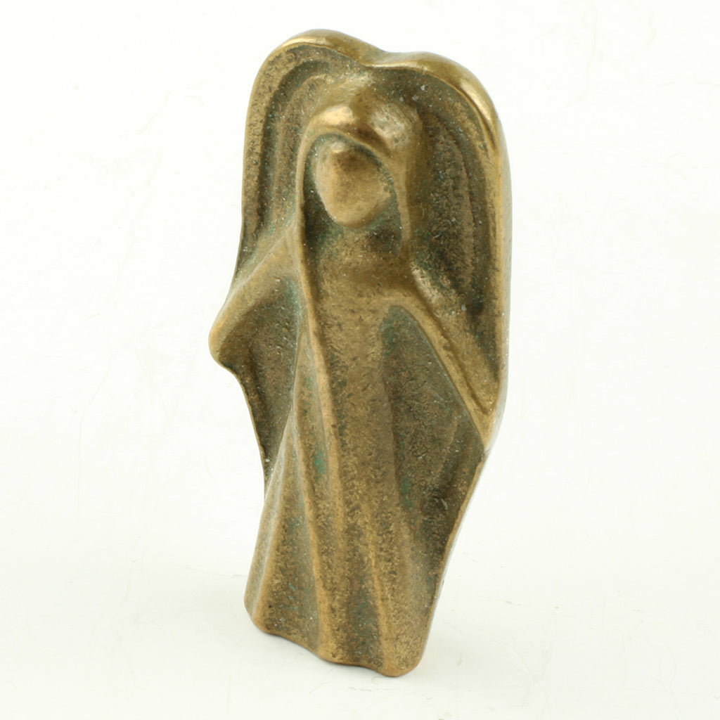 Art niveau eller art deco engel i wienerbronze
