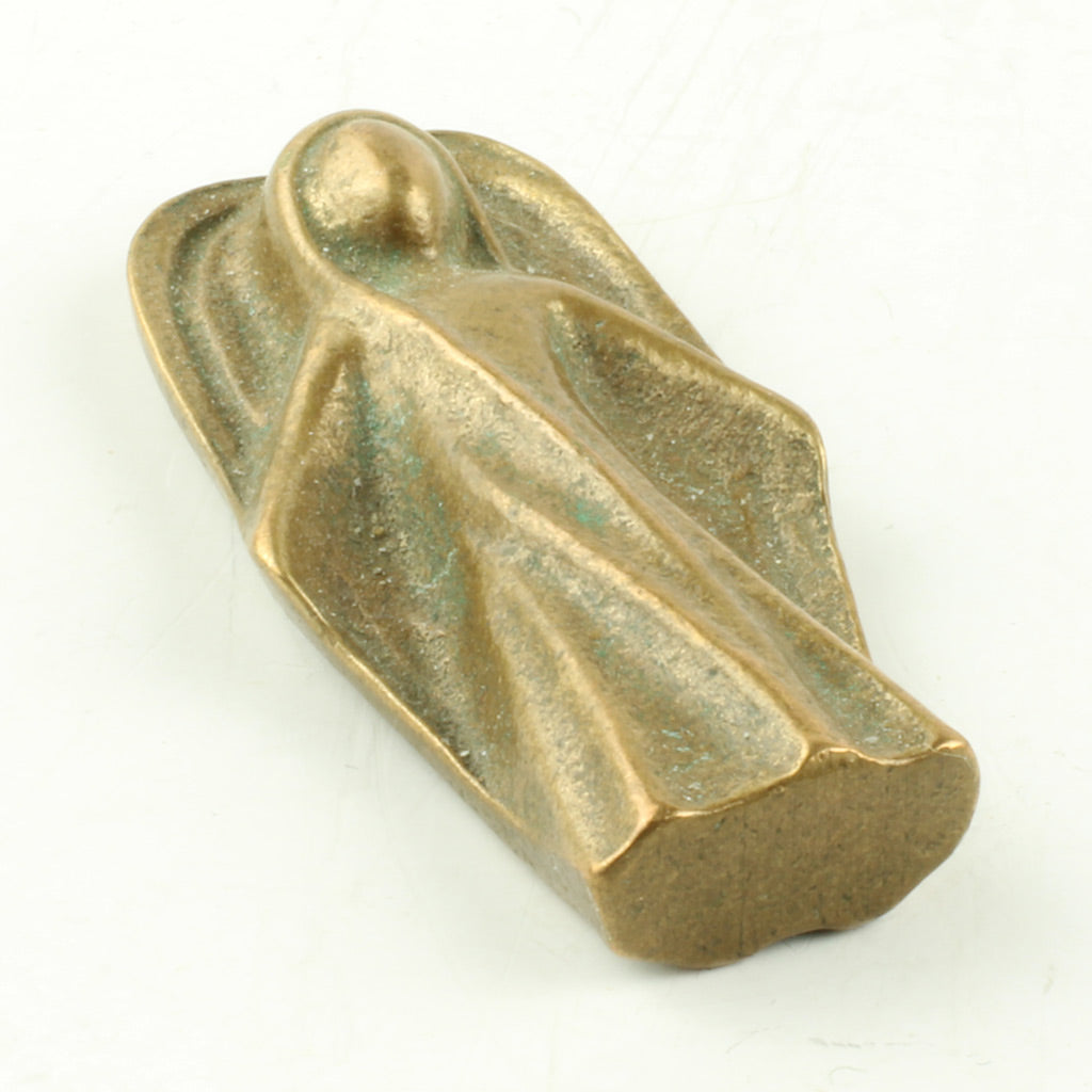 Art niveau eller art deco engel i wienerbronze