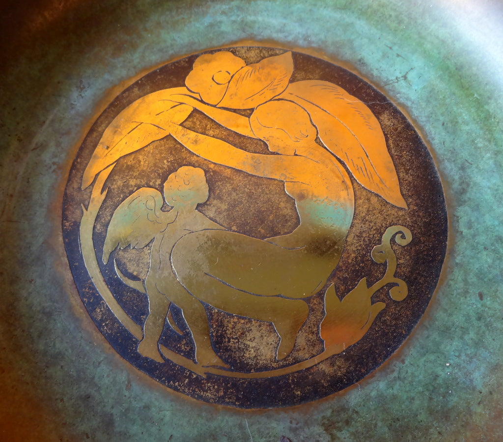 Just Andersen bronze skål