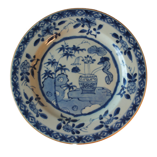 Kinesisk tallerken fra det 18. - 19. århundrede.