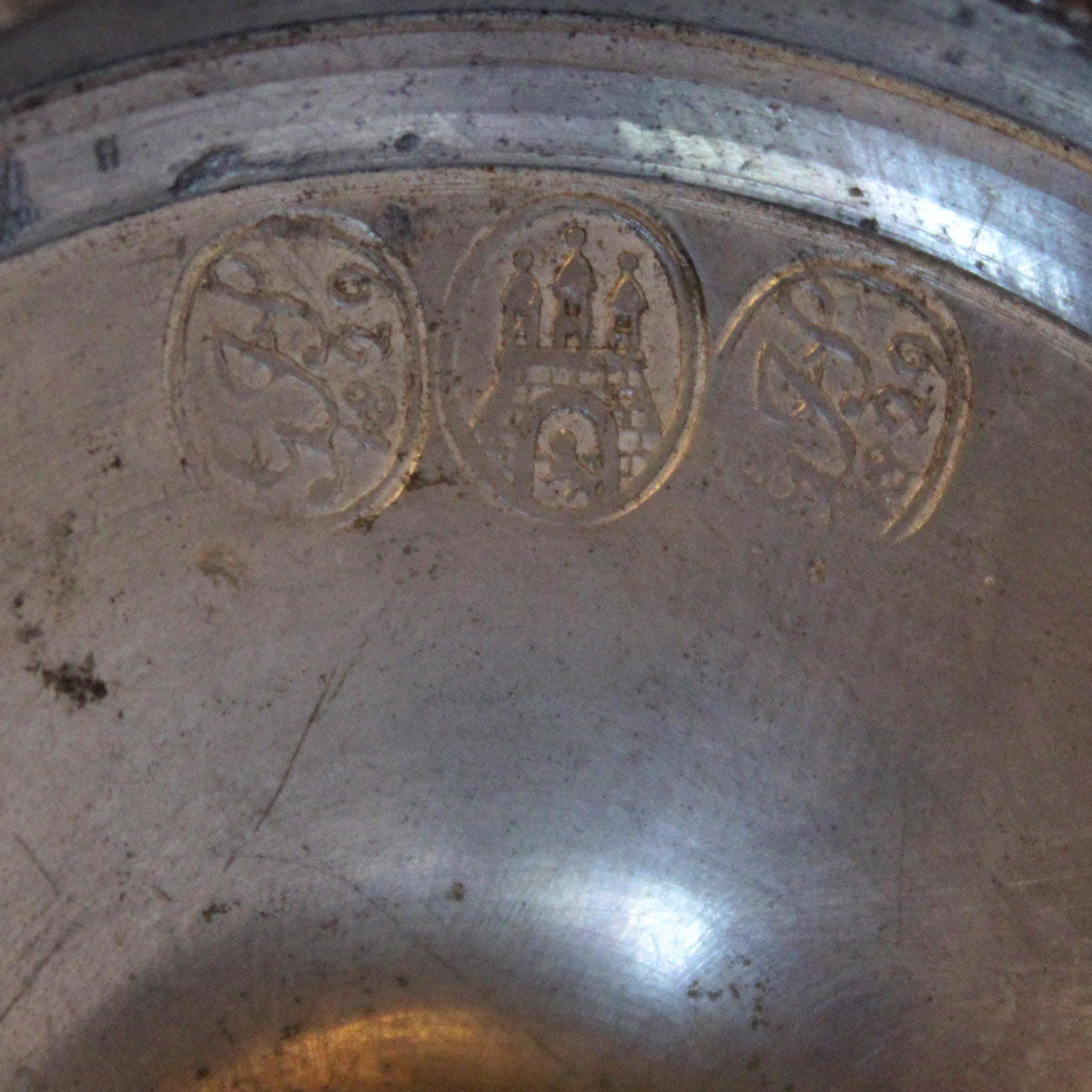 Tulipan stage med stempel af de tre Københavnske byporte