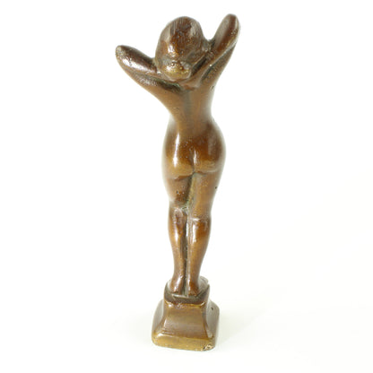 Art nouveau wienerbronze figur af kvinde