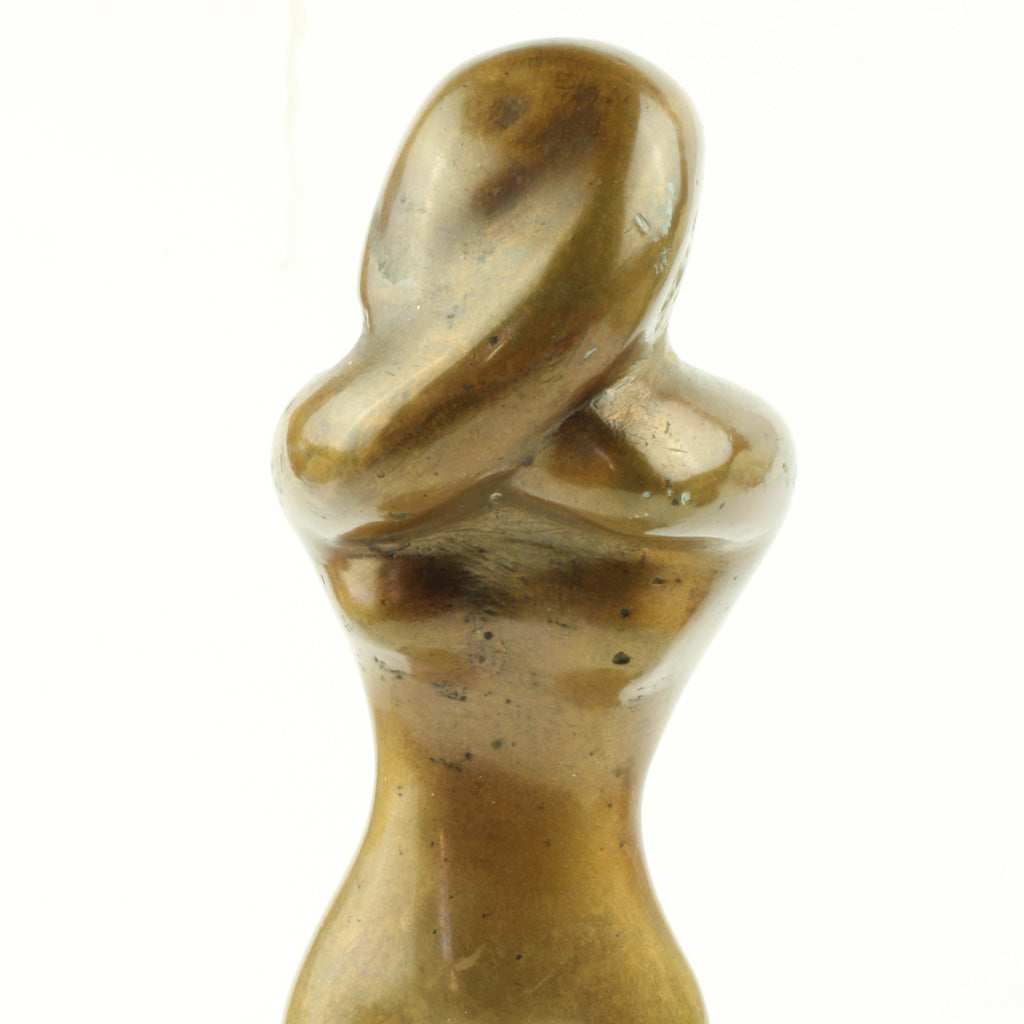 Otto P bronze figur