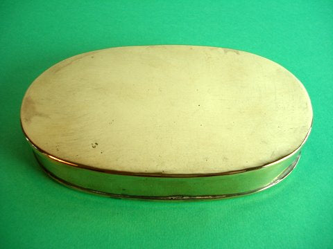 Snusdåse - Antikbutik hos Auktion-Antik.dk. Snusæske uden dekorationer, ca. 1800