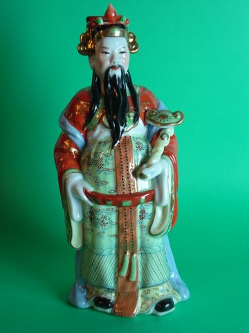 Figur - Antikbutik hos Auktion-Antik.dk. kinesisk figur ca. 1900. Højde ca. 25 cm