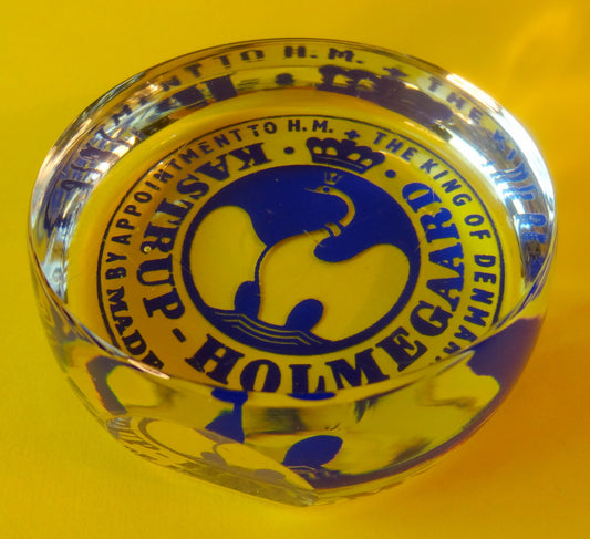 Holmegaard logo glas