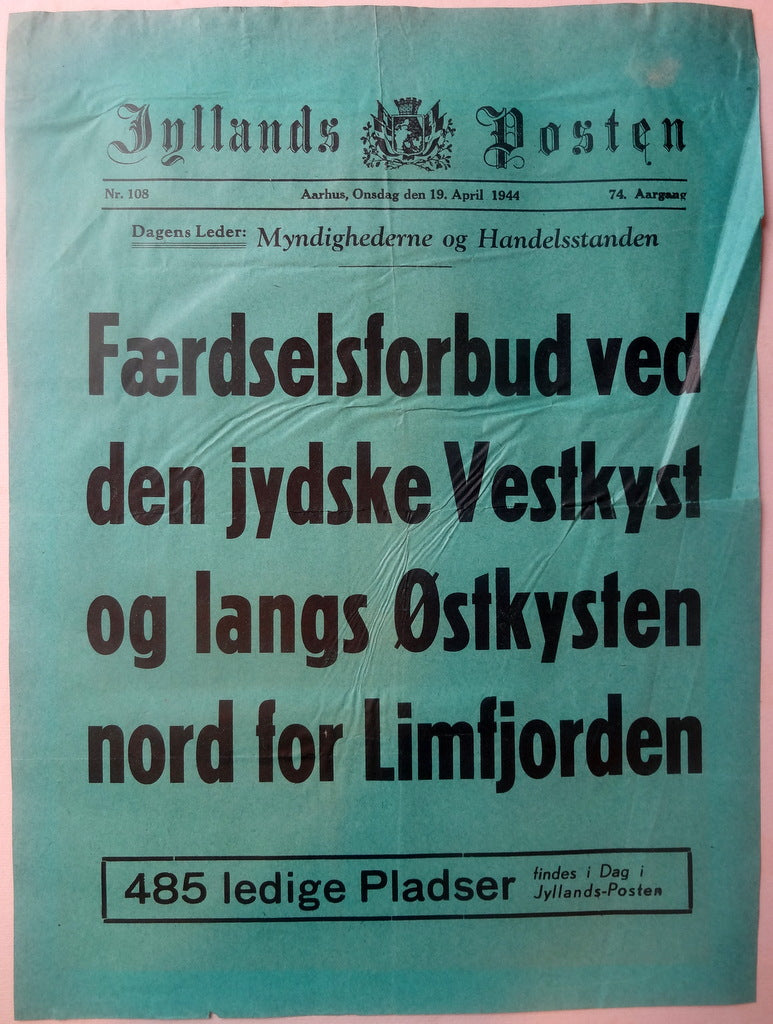 Flyveblad fra Jyllandsposten.
