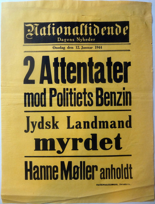 Flyveblad fra Jyllandsposten.