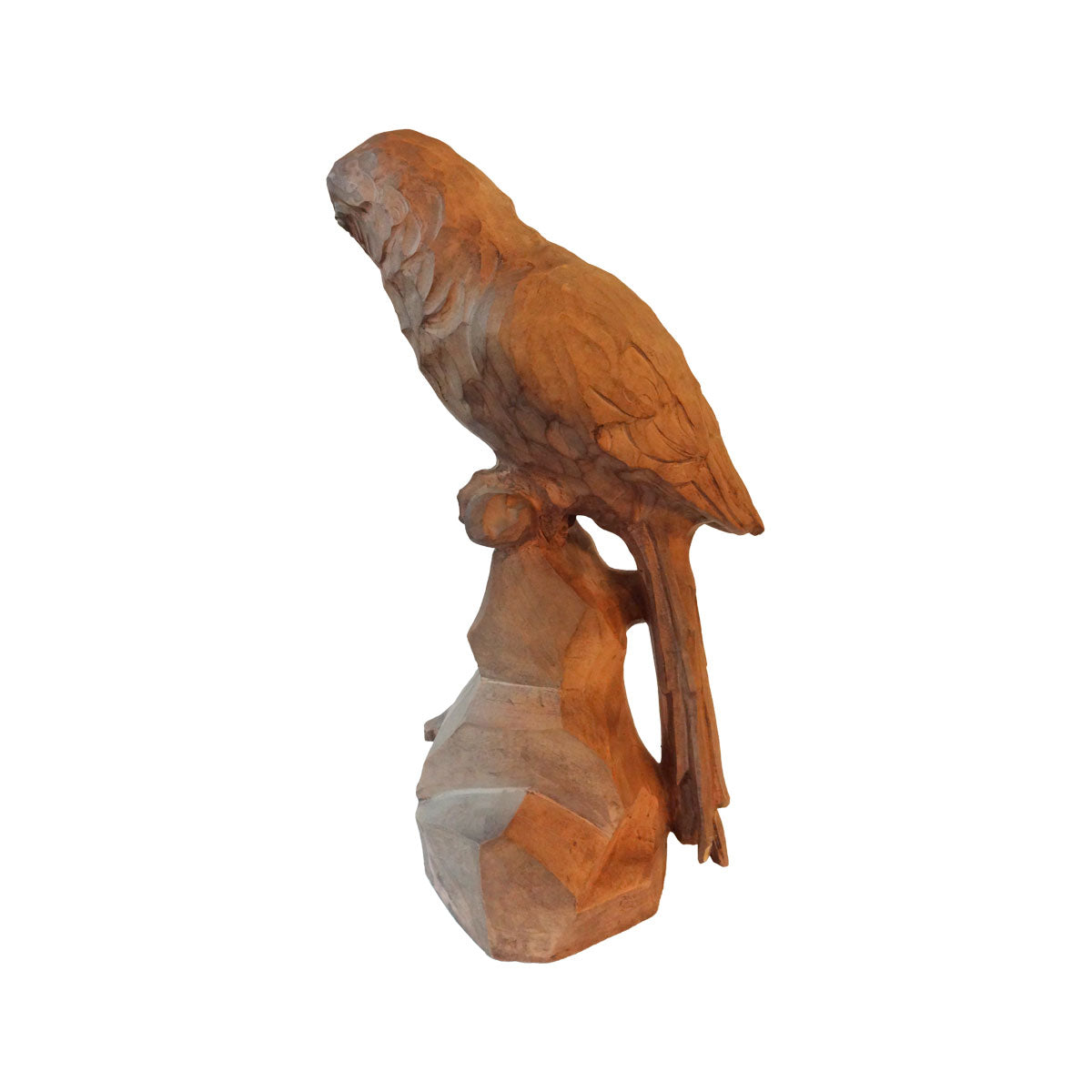 Sjælden art nouveau papegøje af fajance fra Østrig